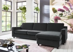 OTTO home Ecksofa »Luka L-Form« pflegeleichter Samtvelours