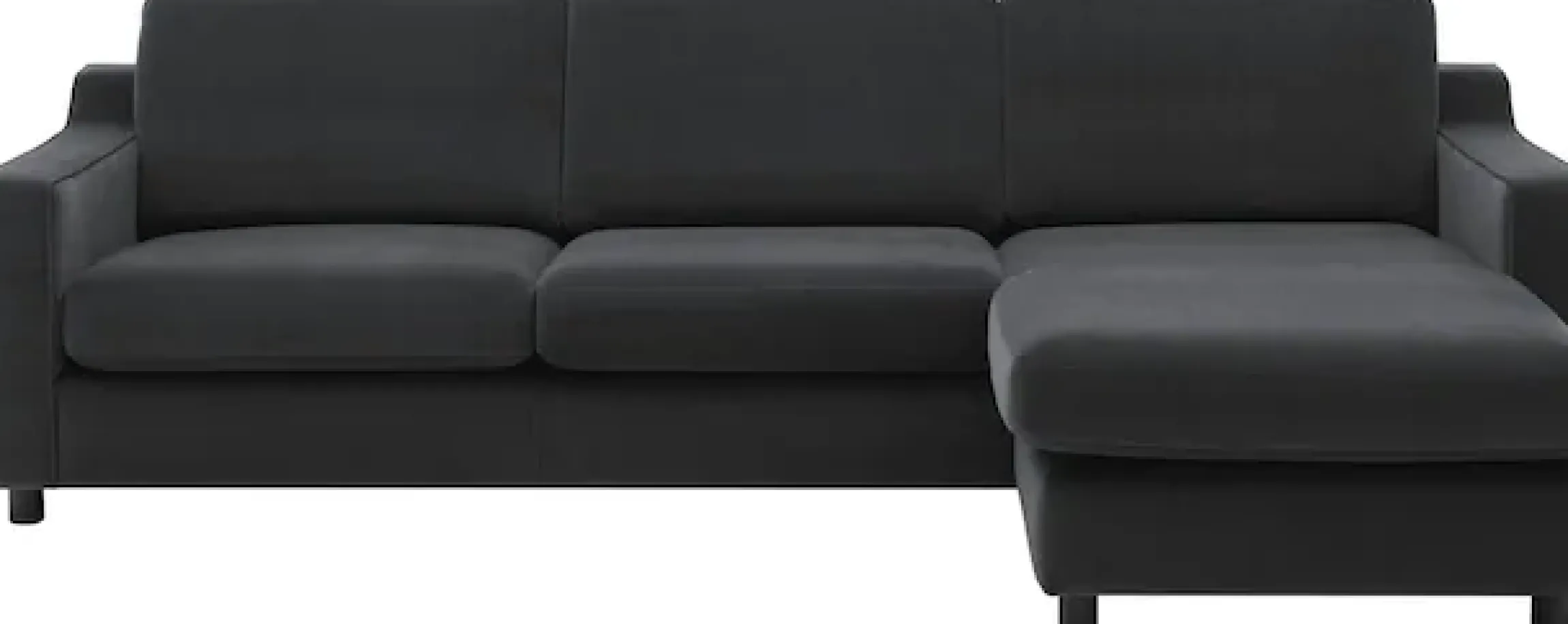 OTTO home Ecksofa »Luka L-Form« pflegeleichter Samtvelours