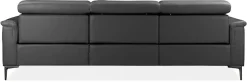 OTTO home Ecksofa »LUND, Naturleder, L-Form, 261cm, man./elektr. Relaxfunktion (USB-A)« mit USB A-Anschluss bei elektrischer Variante und Kopfteilverstellung