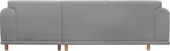 OTTO home Ecksofa »Maroon L-Form« in skandinavischem Design, mit losen Kissen