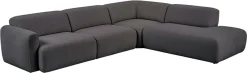 OTTO home Ecksofa »Myrland Wohnlandschaft« Breite 310 cm, L-Form, Chenille, Easy Clean Stoff, mit Kaltschaum