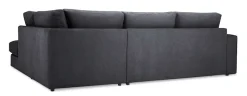 OTTO home Ecksofa »Nivette, weiches Chenille« Breite 292 cm, L-Form, bodentief, mit Wellenunterfederung