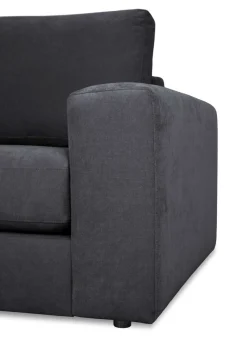 OTTO home Ecksofa »Nivette, weiches Chenille« Breite 292 cm, L-Form, bodentief, mit Wellenunterfederung