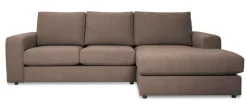 OTTO home Ecksofa »Nivette, weiches Chenille« Breite 269 cm, L-Form, bodentief, mit Wellenunterfederung