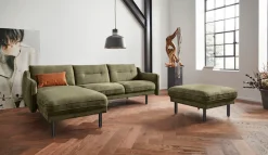 OTTO home Ecksofa »Nordfyn L-Form« edles Design in 3 Bezugsqualitäten