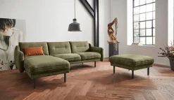 OTTO home Ecksofa »Nordfyn L-Form« edles Design in 3 Bezugsqualitäten