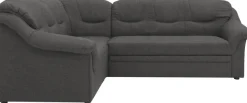OTTO home Ecksofa »Nyborrg 234 x 185 cm, auch mit Schlaffunktion, formschön & stabil« Wahlweise mit Bettfunktion, L-Form, moderne Steppung