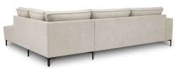 OTTO home Ecksofa »OLAND Bouclé L-Form, B: 289 cm, Skandi-Design« Struktur, Flachgewebe, Luxus-Microfaser, Boucle