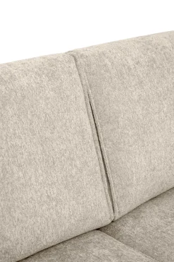 OTTO home Ecksofa »OLAND Bouclé L-Form, B: 289 cm, Skandi-Design« Struktur, Flachgewebe, Luxus-Microfaser, Boucle