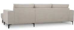 OTTO home Ecksofa »OLAND Cord L-Form, B: 280 cm, Skandi-Design« L-Form, 280 cm, Wellenunterfederung, Skandi-Design, Metallfüße