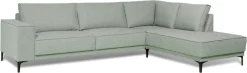 OTTO home Ecksofa »OLAND Flachgewebe L-Form, B: 289 cm, Skandi-Design« Struktur, Flachgewebe, Luxus-Microfaser, Boucle