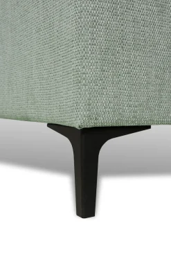 OTTO home Ecksofa »OLAND Flachgewebe L-Form, B: 289 cm, Skandi-Design« Struktur, Flachgewebe, Luxus-Microfaser, Boucle