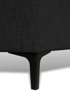 OTTO home Ecksofa »OLAND Flachgewebe L-Form, B: 280 cm, Skandi-Design« L-Form, 280 cm, Wellenunterfederung, Skandi-Design, Metallfüße