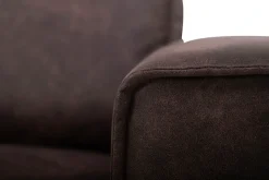 OTTO home Ecksofa »OLAND Luxus-Microfaser L-Form, B: 280 cm, Skandi-Design« L-Form, 280 cm, Wellenunterfederung, Skandi-Design, Metallfüße