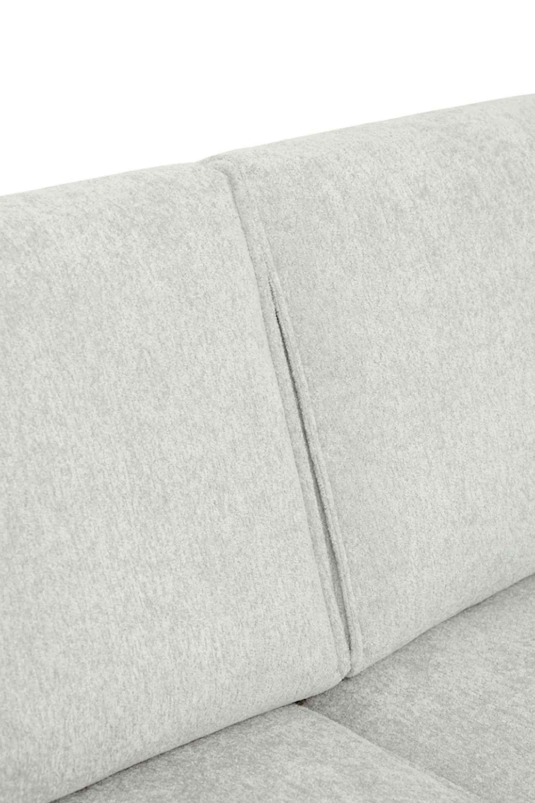 OTTO home Ecksofa »OLAND Struktur L-Form, B: 280 cm, Skandi-Design« L-Form, 280 cm, Wellenunterfederung, Skandi-Design, Metallfüße