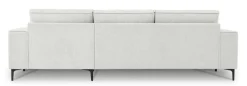 OTTO home Ecksofa »OLAND Struktur L-Form, B: 280 cm, Skandi-Design« L-Form, 280 cm, Wellenunterfederung, Skandi-Design, Metallfüße