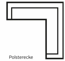 OTTO home Ecksofa »Puccini L-Form« mit Federkern, Sitztiefenverstellung, Kontrastnaht