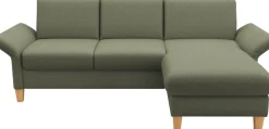 OTTO home Ecksofa »Rochelle, L-Form« wahlweise mit Armteilverstellung, Schlaffunktion und Bettkasten