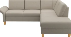 OTTO home Ecksofa »Rochelle, L-Form« wahlweise mit Armteilverstellung, Schlaffunktion und Bettkasten