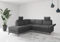 OTTO home Ecksofa »Rochelle« wahlweise mit Schlaffunktion, Bettkasten und Armteilverstellung