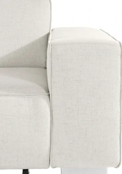 OTTO home Ecksofa »Sapporo L-Form« wahlweise Schlaffunktion oder Sitztiefenverstellung, Federkern