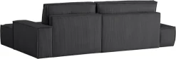 OTTO home Ecksofa »SHERWOOD CordSchlafsofa in L-Form offen (275cm)« Schlaffunktion und Bettkasten, Kedernaht, hoher Sitz- & Liegekomfort,