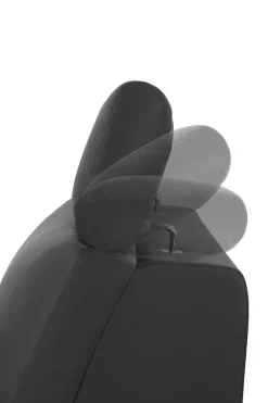 OTTO home Ecksofa »SKAANE Lederoptik, L-Form, 274 cm, manuelle/elektrische Relaxfunktion,« rundes Design, Kopfteilverstellung, Federkernpolsterung