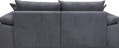 OTTO home Ecksofa »Soft&Cosy XL L-Form, B: 246 cm - OTTO. Verlässliche Qualität.« Mega-Sofa, Cord oder Chenille-Struktur, mit Federkern & 4 Zierkissen