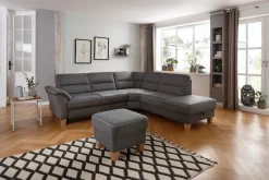 OTTO home Ecksofa »Soleo L-Form« komfortable Trapezecke mit Relaxfunktion, optional Schlaffunktion