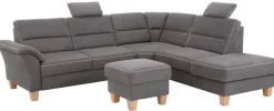 OTTO home Ecksofa »Soleo L-Form« komfortable Trapezecke mit Relaxfunktion, optional Schlaffunktion