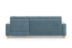 OTTO home Ecksofa »Summer L-Form« mit Recamiere, mit oder ohne Schlaffunktion und Bettkasten, Cord-Bezug