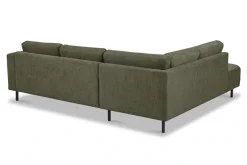 OTTO home Ecksofa »Sveeva, L-Form, B.240 cm, schwarze Metallfüße« langlebiger Webstoff, mit Wellenunterfederung, viele Farben