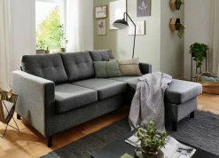 OTTO home Ecksofa »Tea L-Form« Ecksofa, frei im Raum stellbar und Recamiere beidseitig montierbar