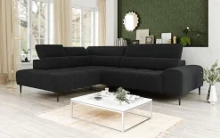 OTTO home Ecksofa »Theo L-Form, B: 298 cm« mit Kopfteilverstellung, optional Sitztiefenverstellung