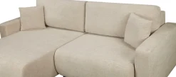 OTTO home Ecksofa »TILLIE L-Form, 229 cm - OTTO. Verlässliche Qualität.« Schlaffunktion (132/194), Bettkasten, Struktur-Bezug