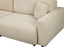 OTTO home Ecksofa »TILLIE L-Form, 229 cm - OTTO. Verlässliche Qualität.« Schlaffunktion (132/194), Bettkasten, Struktur-Bezug