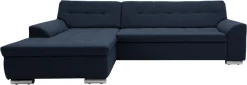 OTTO home Ecksofa »Torrnby 268 x 178 cm, mit Steppungen, modern & stabil« L-Form, aus pflegeleichtem, weichem Luxus-Microfaser