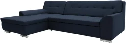 OTTO home Ecksofa »Torrnby 268 x 178 cm, mit Steppungen, modern & stabil« L-Form, aus pflegeleichtem, weichem Luxus-Microfaser