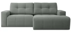 OTTO home Ecksofa »Turnon, Lounge-sofa, Breite 221 cm« Chenille, mit Knopf- und Doppelsteppung, elegantes Aussehen