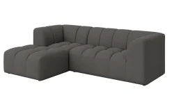 OTTO home Ecksofa »TUURE L-Form, Verlässliche Qualität, moderne Steppung, Breite 255cm« Bubble Optik, moderne Steppung, hoher Sitzkomfort, Wellenunterfederung