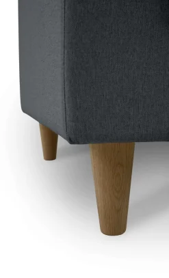 OTTO home Ecksofa »Tvinno« im skandinavischen Stil, L-Form, mit Massivholzfüßen, Breite 230 cm