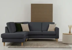 OTTO home Ecksofa »Tvinno« im skandinavischen Stil, L-Form, mit Massivholzfüßen, Breite 230 cm