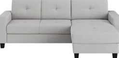 OTTO home Ecksofa »Varese« wahlweise mit Schlaffunktion und Bettkasten