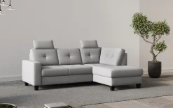 OTTO home Ecksofa »Varese« wahlweise mit Schlaffunktion und Bettkasten