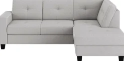 OTTO home Ecksofa »Varese« wahlweise mit Schlaffunktion und Bettkasten
