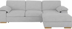 OTTO home Ecksofa »Ventura L-Form« wahlweise mit Schlaffunktion und Schlaffunktion/Bettkasten