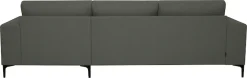 OTTO home Ecksofa »Xander, L-Form« Breite 280 cm, Soft-Touch Chenille, schwarze Metallfüße
