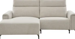 OTTO home Ecksofa »YELLIA L-Form,227cm - elektrische Relaxfunktion« USB A/C, HR-Schaumstoff im Sitz, Webstoff