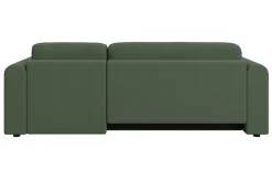 OTTO home Ecksofa »Zacharia wahlweise Schlafsofa mit Bettkasten, B/T/H 250/166/86 cm« L-Form mit Wellenunterfederung, Recamiere beidseitig montierbar
