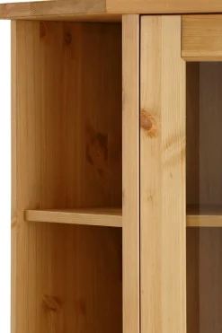 OTTO home Eckvitrine »Trinidad« Höhe 188 cm, FSC® zertifiziertes Massivholz